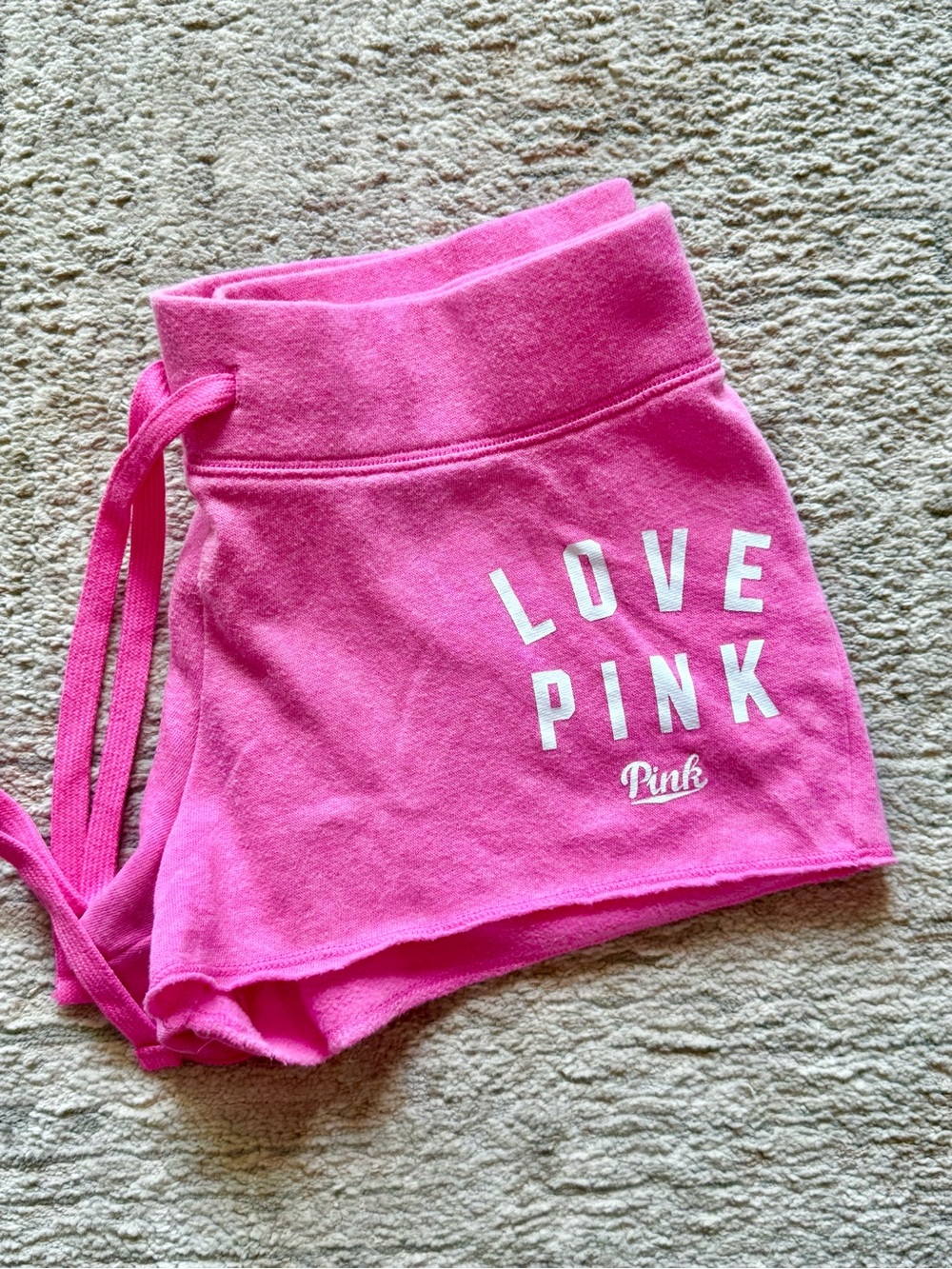 PINK Victoria's Secret 'Love Pink' Lounge Shorts